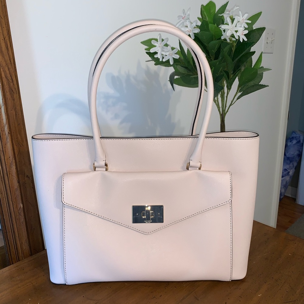 Kate Spade Post Street Halsey Leather Tote Bag